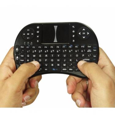 Imagem de Mini Teclado Sem Fio Touchpad Ideal Para Smart