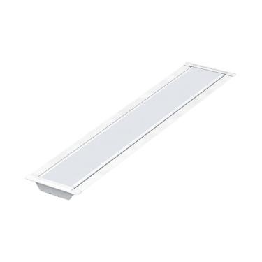 Imagem de Luminária Led Taschibra Tl Slim 10 De Embutir 20w Bivolt 4000k Luz Neutra