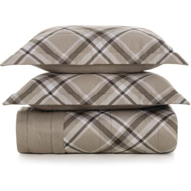 Imagem de Jogo de Colcha Karsten Benjamin 300 Fios 3 Peças Queen Branc