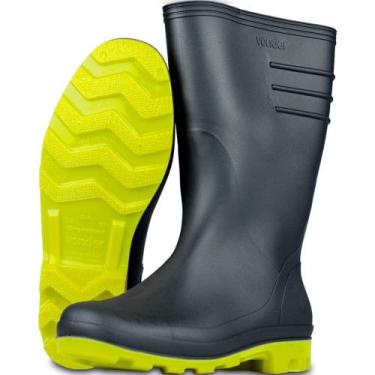 Imagem de Bota De Chuva Impermeável Motoqueiro Motoboy Construção Civil Agricola