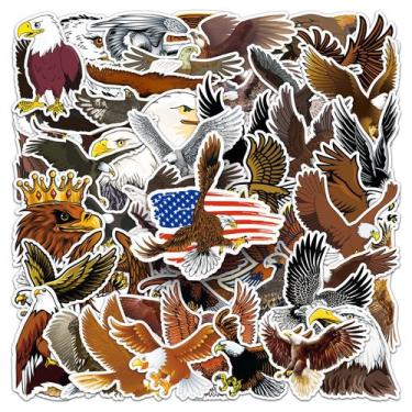 Imagem de Adesivos Eagle x50 para laptop, skate e garrafa de água - Yiweisai