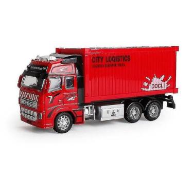 Imagem de Caminhão logístico Diecast Metal City - Gloome Store