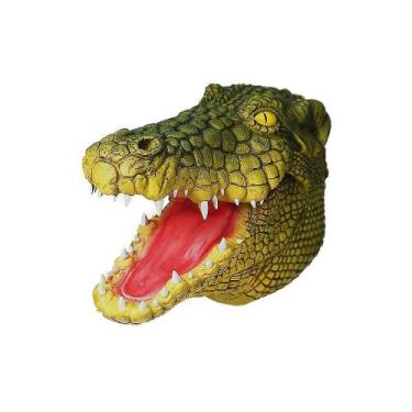 Imagem de Máscara realista de látex para cosplay de crocodilo Hallowee - Gloome 