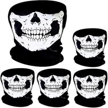Imagem de Máscara de caveira Máscara facial de caveira Motocicleta Bic - Gloome 