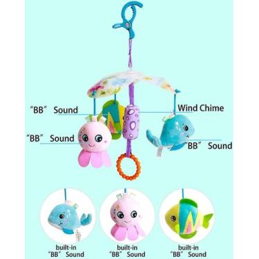 Imagem de Brinquedos para pendurar chocalhos para bebês, brinquedos pa - Gloome 