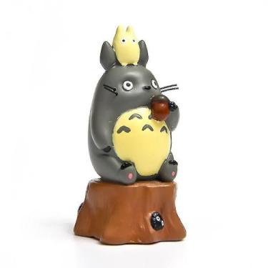 Imagem de Figura Toy Hayao Miyazaki Totoro Landscape Resin 7cm - Gloome Store