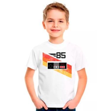 Imagem de Camiseta SUPER NINTENDO Games Jogos Moda Infantil Roupa Criança 01 - D