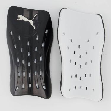 Imagem de Caneleira Puma Ventilation IND Preto e Branco-Unissex
