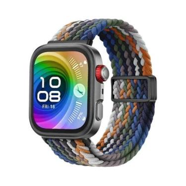 Imagem de Pulseira Ajustável De Nylon Trançado Para Huawei Watch Fit 3/4/4 Pro, 