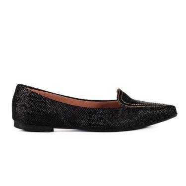 Imagem de Sapatilha Feminina Moda Elisa Com Bico Fino E Forro Comfort - Jjojo, 3
