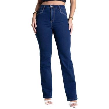 Imagem de Calça Jeans Sawary Reta - 282423 - Azul 38-Feminino