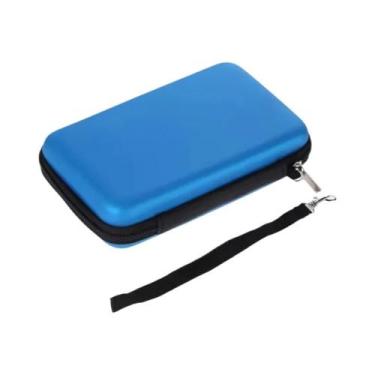 Imagem de NOVO Estojo Rígido De Transporte EVA Para 3DS XL LL/XL Com Suporte Par