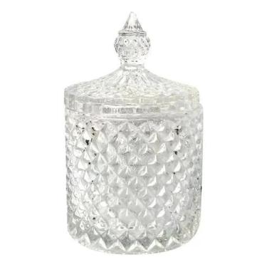 Imagem de Kit 10 Bomboniere Potiche Baleiro Pote Vidro Porta Joias Decorativo Do