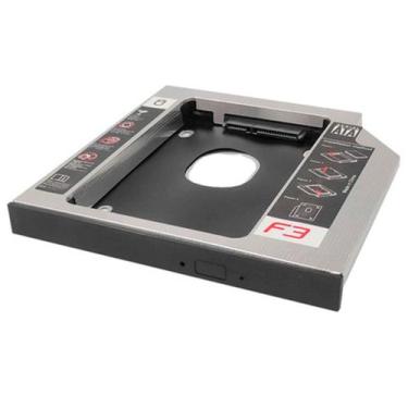 Imagem de Case Gaveta Caddy F3 para SSD/HD 2,5" SATA, Compativel C/ Notebooks e 