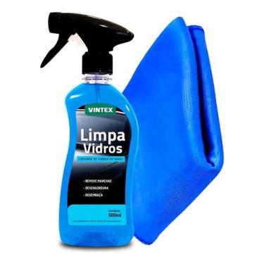 Imagem de Limpa Vidros Automotivo Vonixx Kit Desengordurante 500ml Com - Congrat