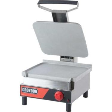 Imagem de Sanduicheira Elétrica Simples Lisa SASL Croydon 220V, 220V, Inox