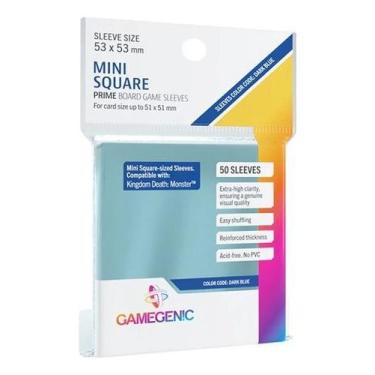 Imagem de Protetor De Cartas Gamegenic Transparente Fosco Mini Quadrad