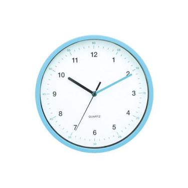 Imagem de Relógio de Parede Azul 23Cm - Mai Home