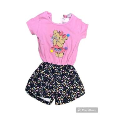 Imagem de Macacão Fem Infantil  ValenKids, Rosa, Tamanho 3