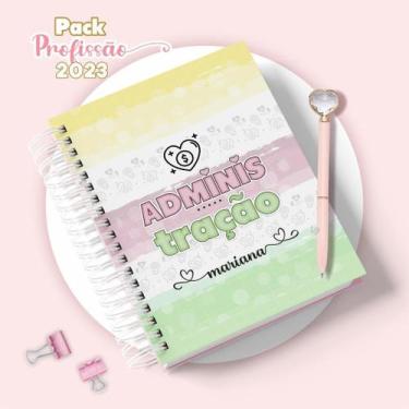 Imagem de Caderno Administração Personalizado - Pequeno A5 (15x21cm) - 100 Folha