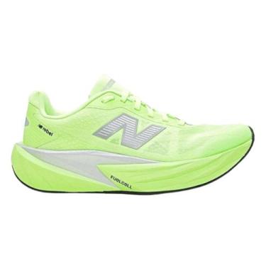 Imagem de Tênis New Balance Fuelcell Rebel V5 Feminino - Verde Claro, 35