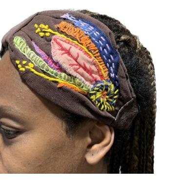 Imagem de Faixa turbante BORDADOS - Deboch 