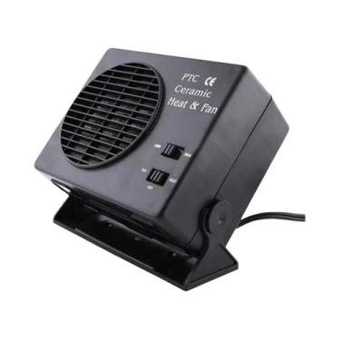 Imagem de Aquecedor E Resfriador Portátil Para Carro 12V 150W 300W Aquecimento R