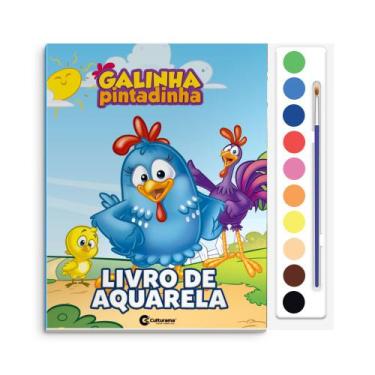 Imagem de Livro - Aquarela pop - Galinha Pintadinha