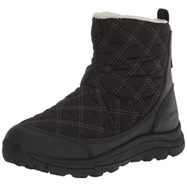 Imagem de KEEN Bota de neve feminina Terradora 2 Wintry impermeável sem fecho, Preto/preto, 9