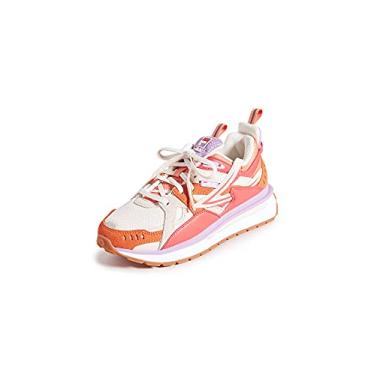 Imagem de Fila Women's Sandenal Sneakers, Whisper White/Cadmium Orange, 7.5 Medium US