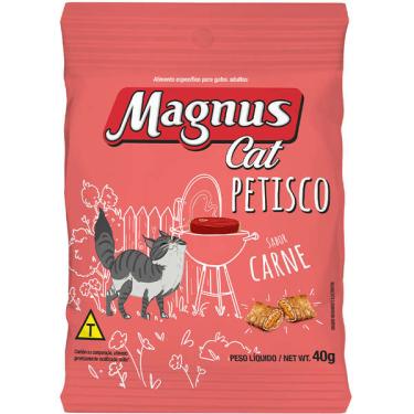 Imagem de Petisco Magnus Cat Carne para Gatos - 40 g