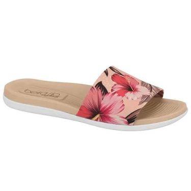 Imagem de Chinelo Feminino Slide Multi Nude Floral Beira Rio 8360.230