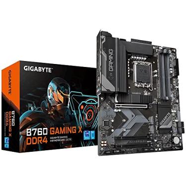 Imagem de Placa Mãe Gigabyte B760 GAMING X DDR4 (LGA 1700/4xDDR4/HDMI/DP/M.2/USB 3.2)