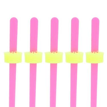 Imagem de Ponta de vara de pesca no gelo, L portátil de peso leve 15 unidades / conjunto Rosa vermelha ponta de vara de pesca de alto desempenho, para iniciantes Pesca em rio Entusiasta de pesca em(12CM)