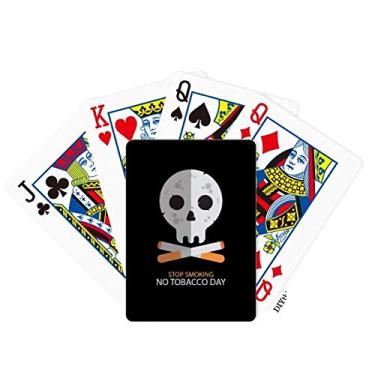 Imagem de OFFbb-USA Logo Cartoon l Stop Smoking Poker Baralho de Cartas Tabuleiro