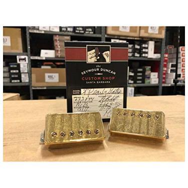 Imagem de Seymour Duncan Custom Shop Conjunto de portões perolados antiguidade, ouro envelhecido