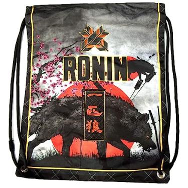 Imagem de Bolsa Gi - Perfeita para armazenar uniformes de judô, taekwondo, Jiu-Jitsu ou Karatê - Design de lobo solitário por Ronin