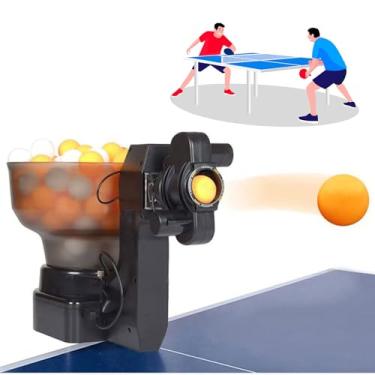 Imagem de Máquina Automática De Pingue-Pongue Com Robô De Tênis De Mesa, Máquina Profissional De Treinamento De Rebatedores, Lançador Automático De Bolas, Para Treinamento De Prática De Pingue-Pongue