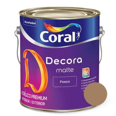 Imagem de Tinta Acrílica Fosca Decora Matte Premium Creme Bruleé - Coral