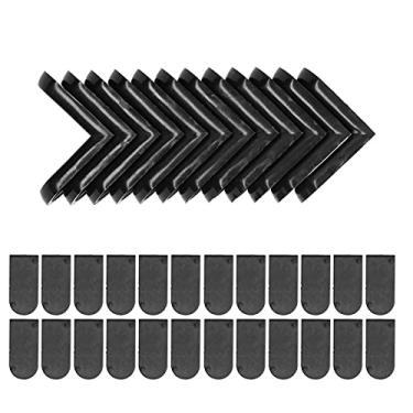 Imagem de Suporte Em L, Suporte de Canto de 54x54mmL Suportes de Hardware Em Forma de Suporte de Canto, Fixador de Suportes de ângulo Reto para Prateleiras, Armários, Suportes de Hardware