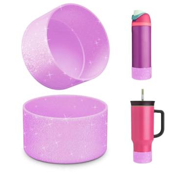 Imagem de Bota de silicone para garrafa de água Owala 680 g, capa protetora antiderrapante para acessórios de garrafas de água de aço inoxidável FreeSip/Twist/Flip