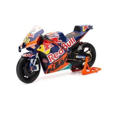 Imagem de New Ray KTM RC16 Motorcycle #33 Brad Binder MotoGP Red Bull KTM Factory Racing 1/12 Diecast Model