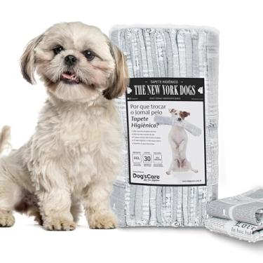 Imagem de DOG’S CARE Tapete Higiênico Descartável The New York Dogs - Tapete Absorvente Para Cães - 80 x 60cm - 30 Unidades