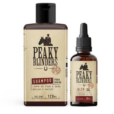 Imagem de Kit shampoo e óleo para barba - don alcides peaky blinder