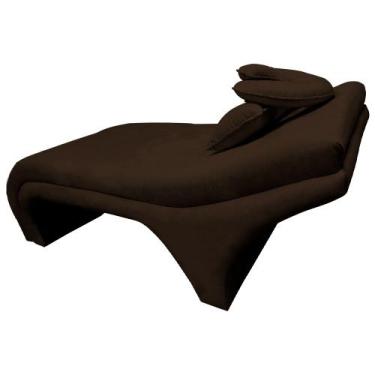 Imagem de Maca Estofada Botonê Clínica Salão Estética Veludo 60 cm - Estopar, Ve