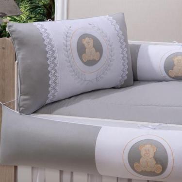 Imagem de Kit Berço Americano Duas Laterais Amiguinhos Menina Menino  - Beatriz 