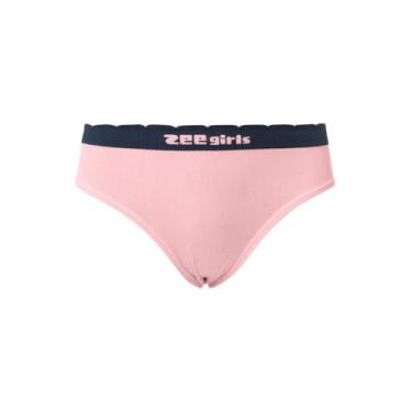 Imagem de Calcinha Tanga Infantil Sem Costura - Zee Rucci, P, Rosa