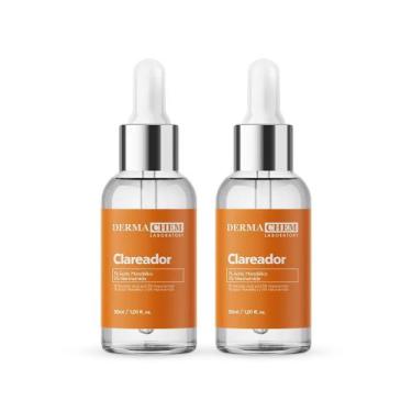 Imagem de kit Sérum Facial Clareador e Melasma Dermachem 2 unidades