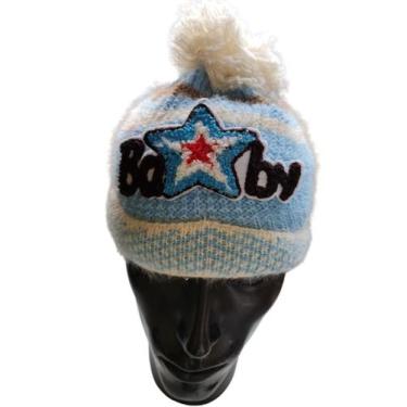 Imagem de 2 Toucas Bebê Infantil Gorro de lã para crianças c/ pompom - Lynx prod