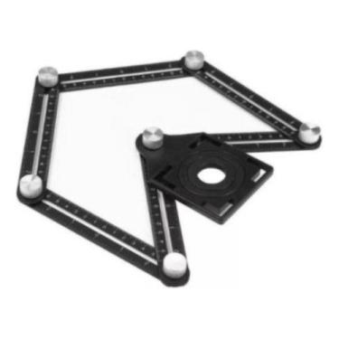 Imagem de Régua Esquadro De Alumínio Corte Azulejo Piso - oem